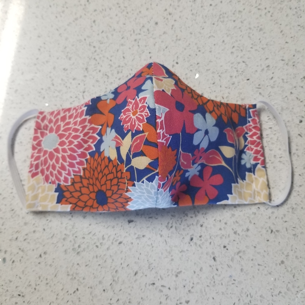 2 for 22 fabric face mask with wire and pocket